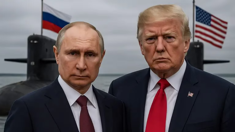 Kremlin Warns of Nuclear War Risks After Trump Orders Submarine Redeployment