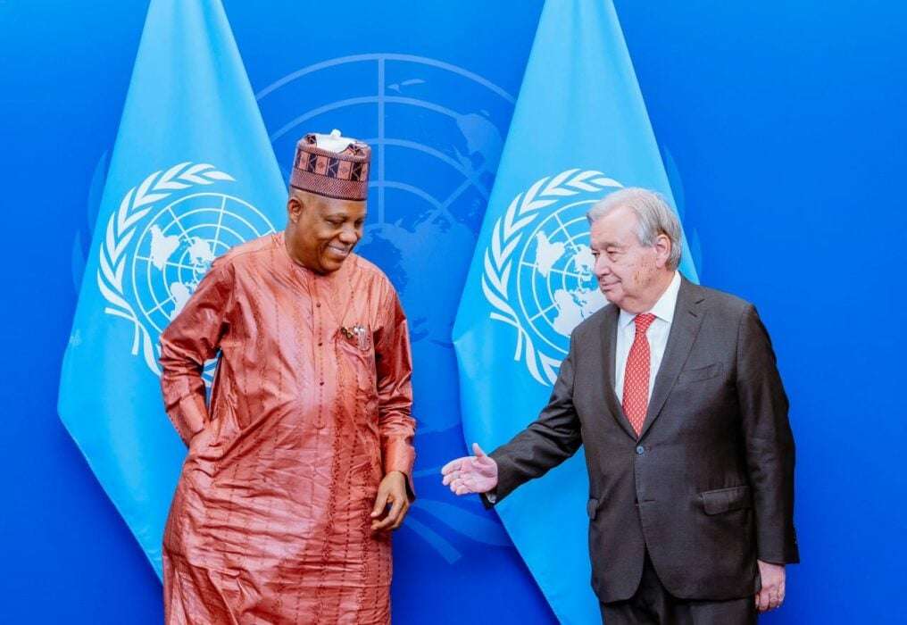 VP Shettima Meets UN Secretary-General, Boosts Nigeria’s Push for UN Security Council Seat